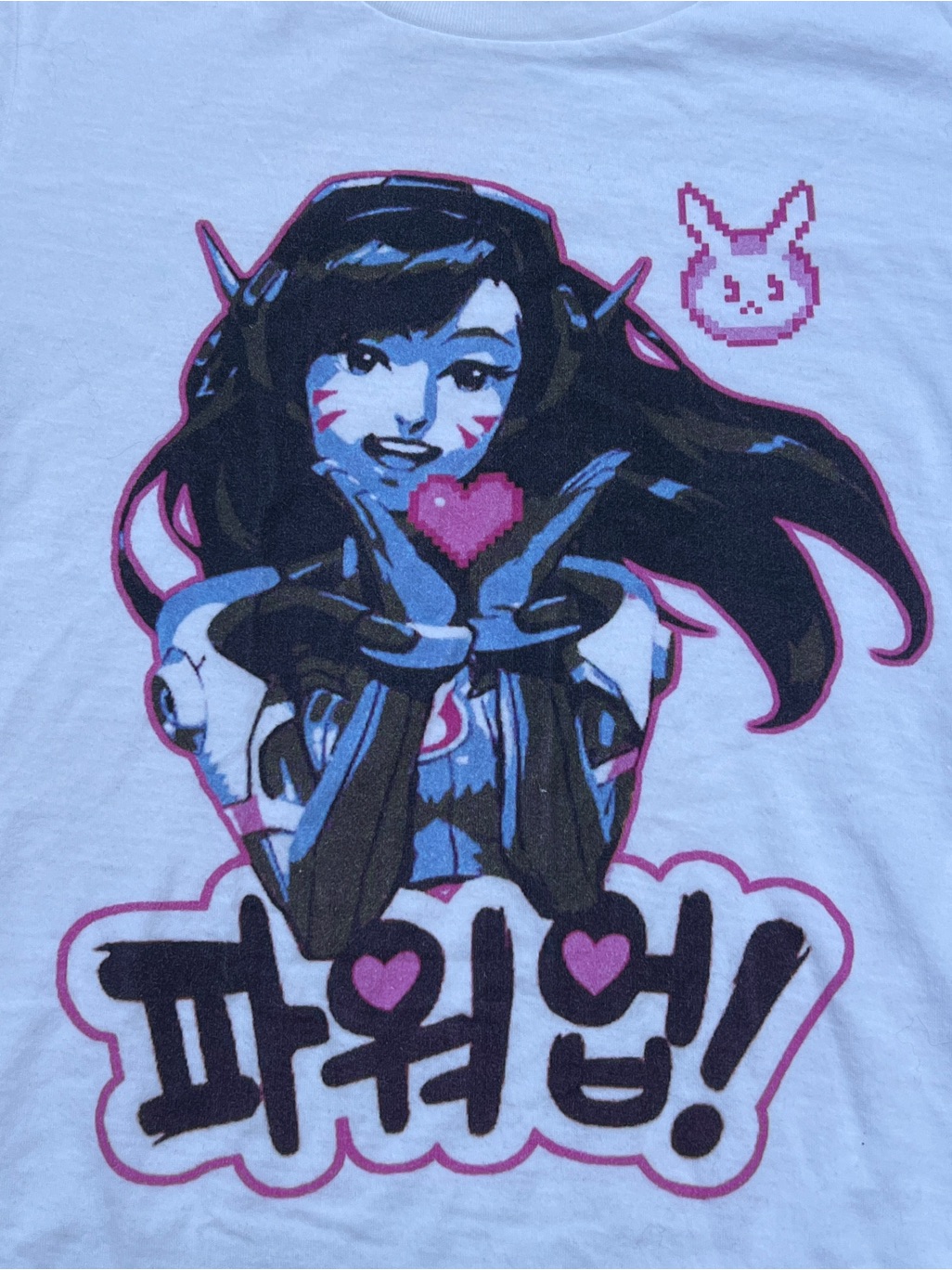 Teepublic: Overwatch Dva Cotton Graphic Tee. Women’s Size Small. — image 3 of 7